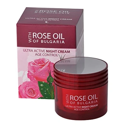 Image of Regina Floris Age Control Ultra Active Night Cream with 100 % Pure Bulgarian Rose Oil 50ml