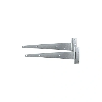 Image of 4x TIMCO Pair of Strong Tee Hinges Hot Dipped Galvanised STH12GB
