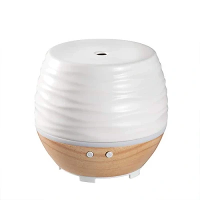 Image of HoMedics Ellia Ascend Ultrasonic Aroma Diffuser Soothing Mist Help to Alleviate Dry Air, Colour Changing LED Mood Lighting, For use with Essential Oils, 12 Hours intermittent Run Time, Portable Aromatherapy, ARM 535TWT WW