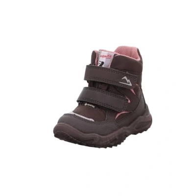 Image of Superfit Boy&#039;s Girl&#039;s Glacier Gore Tex with Warm Lining Snow Boots, Brown/Pink 3000, 3.5 UK Child