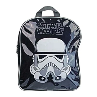 Image of Childrens Star Wars Stormtrooper Boys Bag Junior Black Backpack