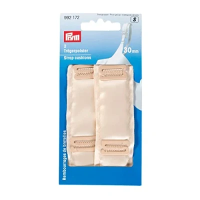 Image of Prym Strap Cushions, Beige, 30 mm, Haut, 2 Stück