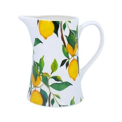 Image of Gisela Graham Lemon Tree China Jug Medium