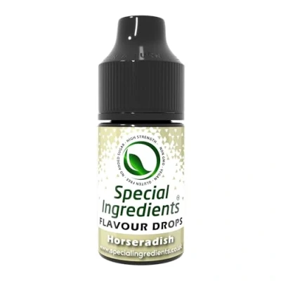 Image of Horseradish Flavour Drop 1 Litre Highly Concentrated Versatile Food Flavouring Vegan, Non GMO, Gluten Free