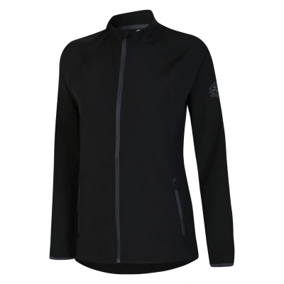 Image of Umbro Womens/Ladies Pro Training Woven Jacket (Black/Carbon) Size 8 UK