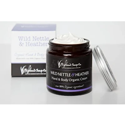 Image of The Highland Soap Company Wild Nettle &amp; Heather Hand Body Cream 120ml