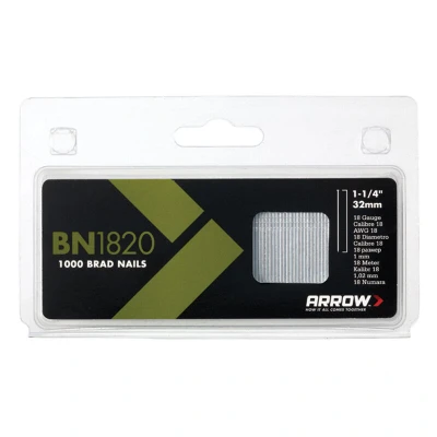 Image of Arrow Steel Brads 32mm (Pack of 1000)