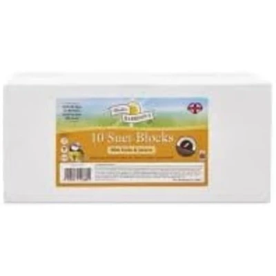 Image of Walter Harrison&#039;s Harrisons Suet Block With Mealworm Box (10x 280g)