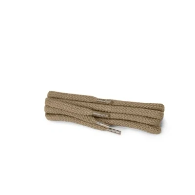 Image of Kaps Round Laces, quality durable 100% cotton shoe laces for casual footwear, made in Europe, 1 pair, many colours and lengths, 120 cm 47 inch 6 to 8 eyelet pairs, 10 Beige