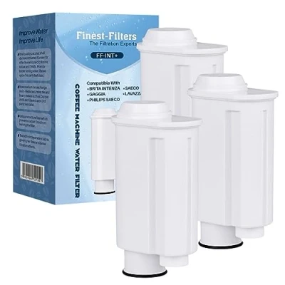 Image of Finest Filters Coffee Filter Water Replacement for Brita Intenza+ Philips Saeco CA6702/00 CA6706/48 Gaggia Mavea Intenza RI9113/60 (3 Pack)