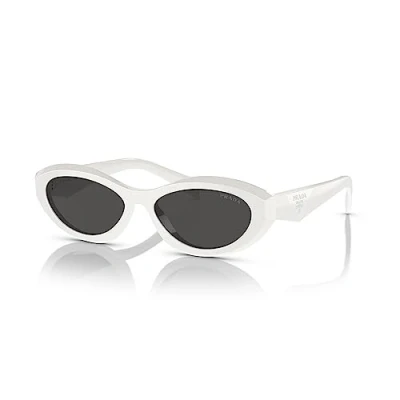 Image of Prada Sunglasses, Women&#039;s, Size: 55, Talc