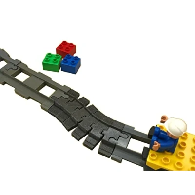Image of TracksCreations Flexible Rail for Duplo Compatible Train