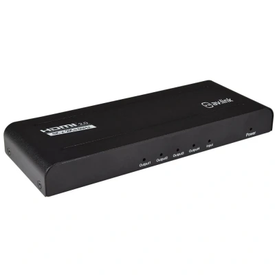 Image of HDMI v2.0 Splitter 4 Port 1 x Input 4x Output 4K@60Hz 6 Gbps HDCP 2.2