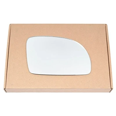 Image of Less4spares Wing Mirror Glass Right Compatible with VW New Beetle 1998 2003 STICK ON Driver Off Side Convex