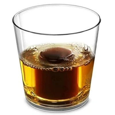 Image of Elite Polycarbonate Bomb Shot CE 4.4oz / 125ml Case of 24 Cups, Jager Reusable Shots, Plastic Glasses 25ml with 100ml Chaser