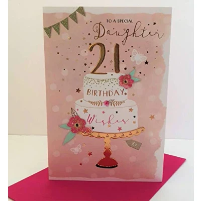 Image of To a Special Daughter on your 21st Birthday card