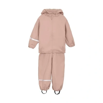 Image of CeLaVi Unisex Kid&#039;s Rainwear Ser Recycle Pu Rain Jacket, Misty Rose, 100