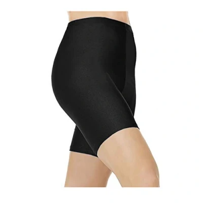 Image of Crazy Chick® Girls Nylon Lycra Cycling Shorts Kids Children&#039;s School Gym Game Dance (Black, 13 Years)