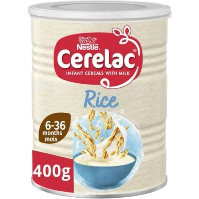 Image of Cerelac Rice with Milk Infant Cereal, 6 months+, 400 g (Pack of 1)