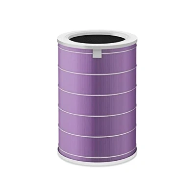 Image of Xiaomi Mi Air Purifier Antibacterial Filter for 2, 2H, 2S, 3, 3H, Pro (4x System, Filters 99.9% of All Bacteria/99.5% Allergens from 0.1 Micron, RFID, 3 6 Months)