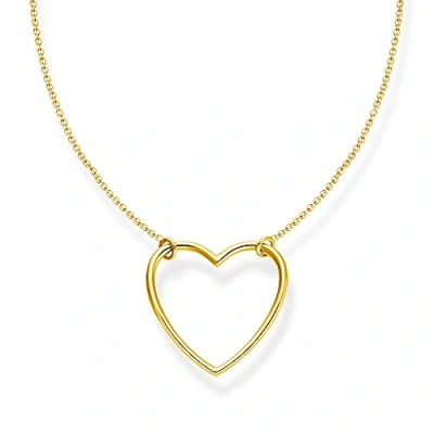 Image of THOMAS SABO necklace heart gold plated silver KE2138 413 39 L45V