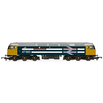 Image of Hornby R30040TTS BR Large Arrow Class 47 w/sound RailRoad Plus Locomotives, Blue