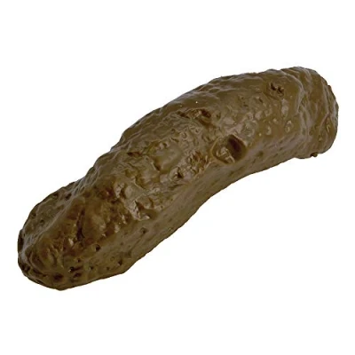 Image of Bristol Novelty GJ440 Toilet Seat Turd Joke Accessory Set, Unisex Adult, Brown, One Size