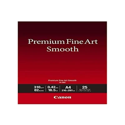 Image of Canon Premium Fine Art Paper FA SM2 Smooth A4 (Pack of 25) 1711C011