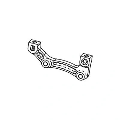 Image of Hope Brake Mount Post Caliper B Black , F 203 R 183