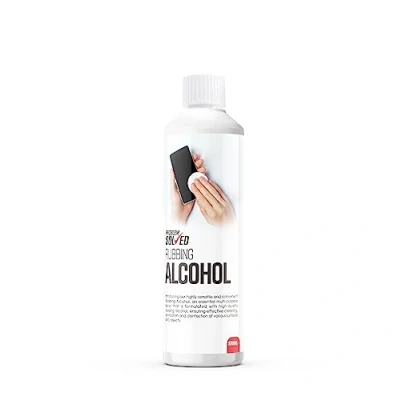 Image of Problem Solved Pure Isopropanol Rubbing Alcohol 99.9% Isopropyl Versatile Cleaner and Disinfectant Solution 500ml