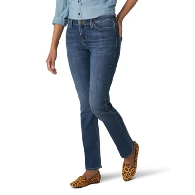 Image of Lee Women&#039;s Regular Fit Straight Leg Jean, Seattle, 14 Short