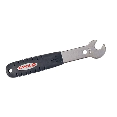 Image of Cyclo Tools Bike Pedal Spanner, Silver, 15 mm