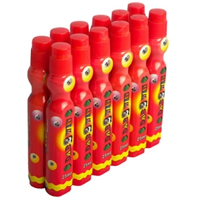 Image of Thomas &amp; Anca Club Supplies Ltd 12 25ml Red Slimline Bingo Dabbers Dauber Markers for Tickets