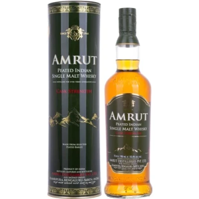 Image of Amrut Peated Cask Strength Whisky, 70 cl