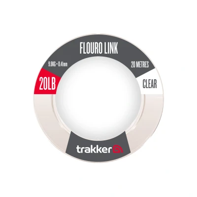 Image of Trakker Fluoro Link Rig material 0.41mm/9.80kg (20m) Carp hooklink