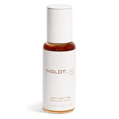 Image of Inglot Let&#039;s Get Tan Bronzing Drops Face Bronzer Liquid Self Tanning Mousse 30ml