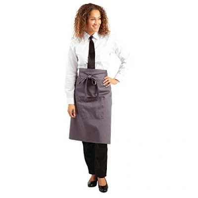 Image of Whites Regular Bistro Apron Charcoal