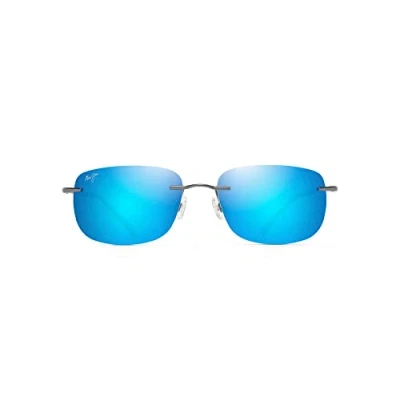 Image of Maui Jim Sunglasses, Blue Ohai Gunmetal, L