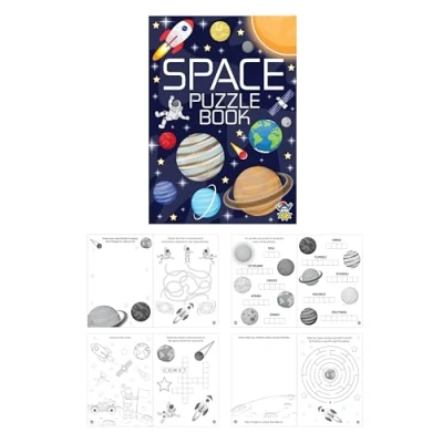 Image of HENBRANDT 10 x Mini Space Puzzle Books