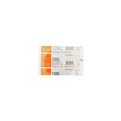 Image of OpSite IV3000 Vapour permeable Adhesive Film Dressing 10 cm x 12 Central Line Pack of