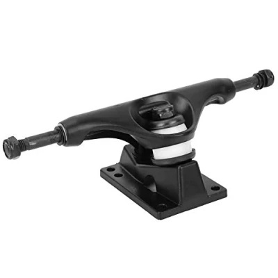 Image of 2Pcs Skateboard Trucks 4 8 Inch Aluminum Alloy Professional Bridge Bracke Black