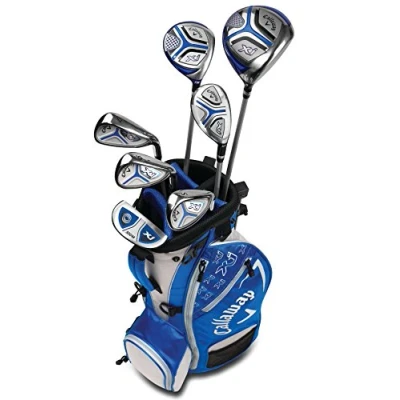 Image of Callaway Golf 2018 Xj Junior Set, Level 3, 7 Piece Right Hand, White