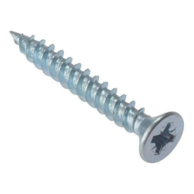 Image of ForgeFix General Purpose Twin Thread Screws 1 1/4&quot; x 6 Zinc Plated Box 200