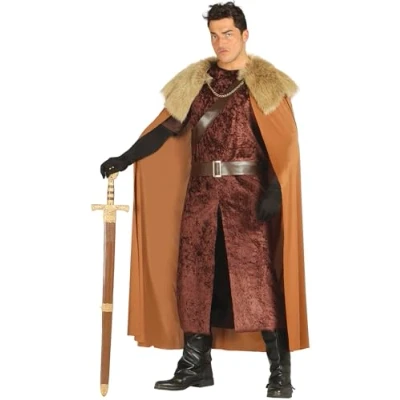 Image of FIESTAS GUIRCA, S.L. Medieval Stark Warrior Costume for Men