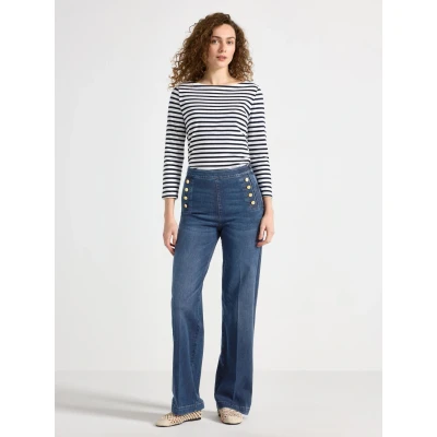Image of WIDE jeans with high waist