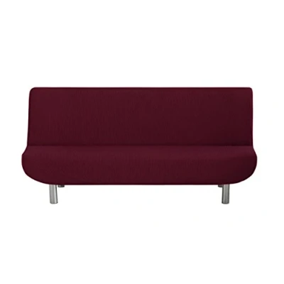 Image of Eysa Ulises elastic clic clac sofa cover 3 seats colour 08 red, Polyester Cotton, 37 x 5 29 cm
