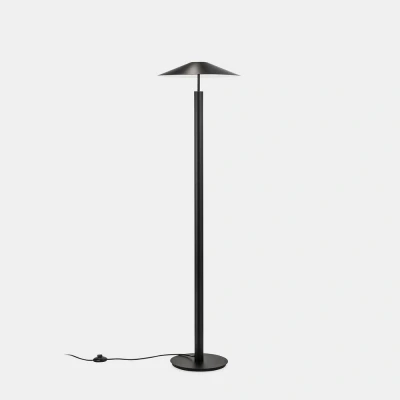 Image of LED Floor Lamp Black IP20 14.9W 2700K
