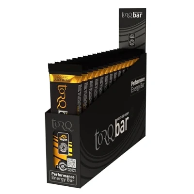 Image of Torq Energy Bar Organic Mango Vegan Plant Based Bar, High Carb, 34g of Carbohydrates Box 15