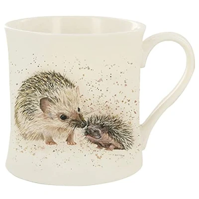 Image of Bree Merryn Fine China Branston &amp; Pickle Hedgehog Tea/Coffee Boxed Mug 8.5x8cm