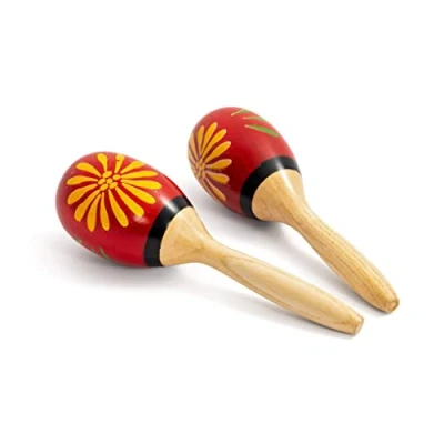 Image of Percussion Plus wooden maracas pair